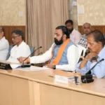 Bihar Chief Minister Samrat Choudhary on Saturday chaired a high-level review meeting at ‘Samvad’ in the Chief Minister’s Secretariat.
