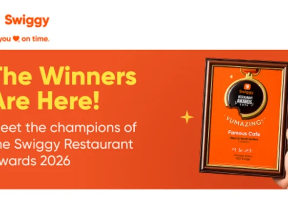 Swiggy Restaurant Awards 2026 Winner Announcement