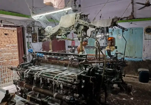 Silent loom in Bhagalpur