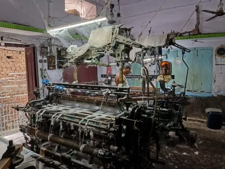 Silent loom in Bhagalpur