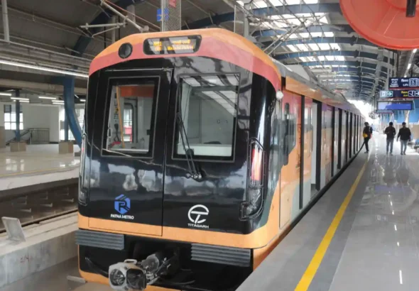 Trial run of Patna Metro stretch up to Malahi Pakri was successfully conducnted on Monday.