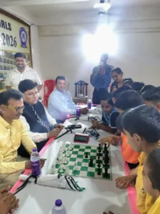 Bihar U-7 Chess Championship is being inaugurated.