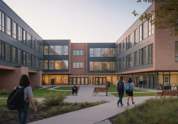 Representative photo of a school