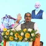 Union Minister Shivraj Singh Chouhan addressing Northern Region Agriculture Conference in Lucknow.