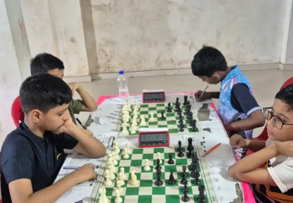 Bihar State Under-9 Chess Championship is in progress in Patna.