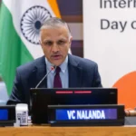 Professor Sachin Chaturvedi, Vice Chancellor of Nalanda University, delivered the Keynote Address at the International Vesak Day commemorations held at the United Nations Headquarters.