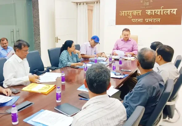Patna Commissioner Animesh Kumar Parashar held a meeting of Patient Welfare Committee of Indira Gandhi Institute of Cardiology on May 4, 2026.