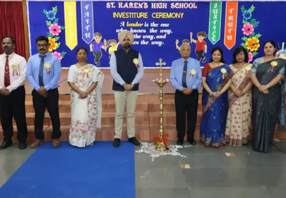St Karen’s High School, Patna, conducted its Investiture Ceremony on 4th May 2026