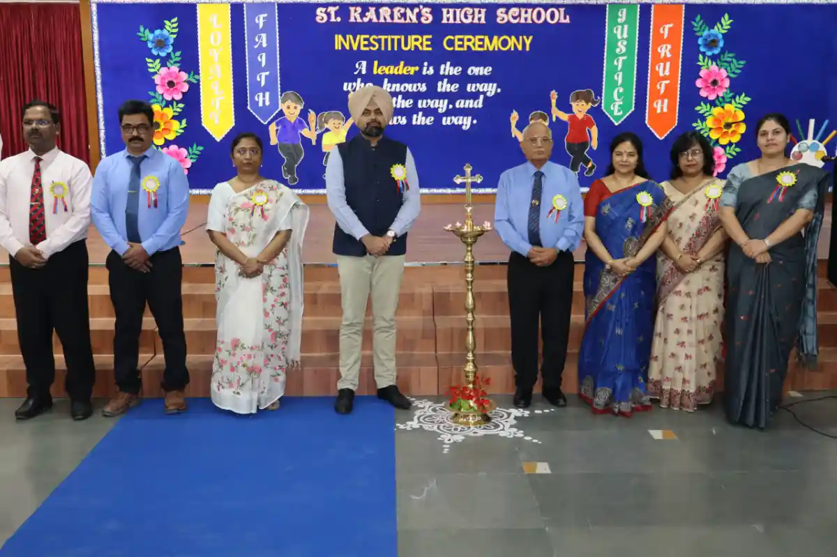 St Karen’s High School, Patna, conducted its Investiture Ceremony on 4th May 2026
