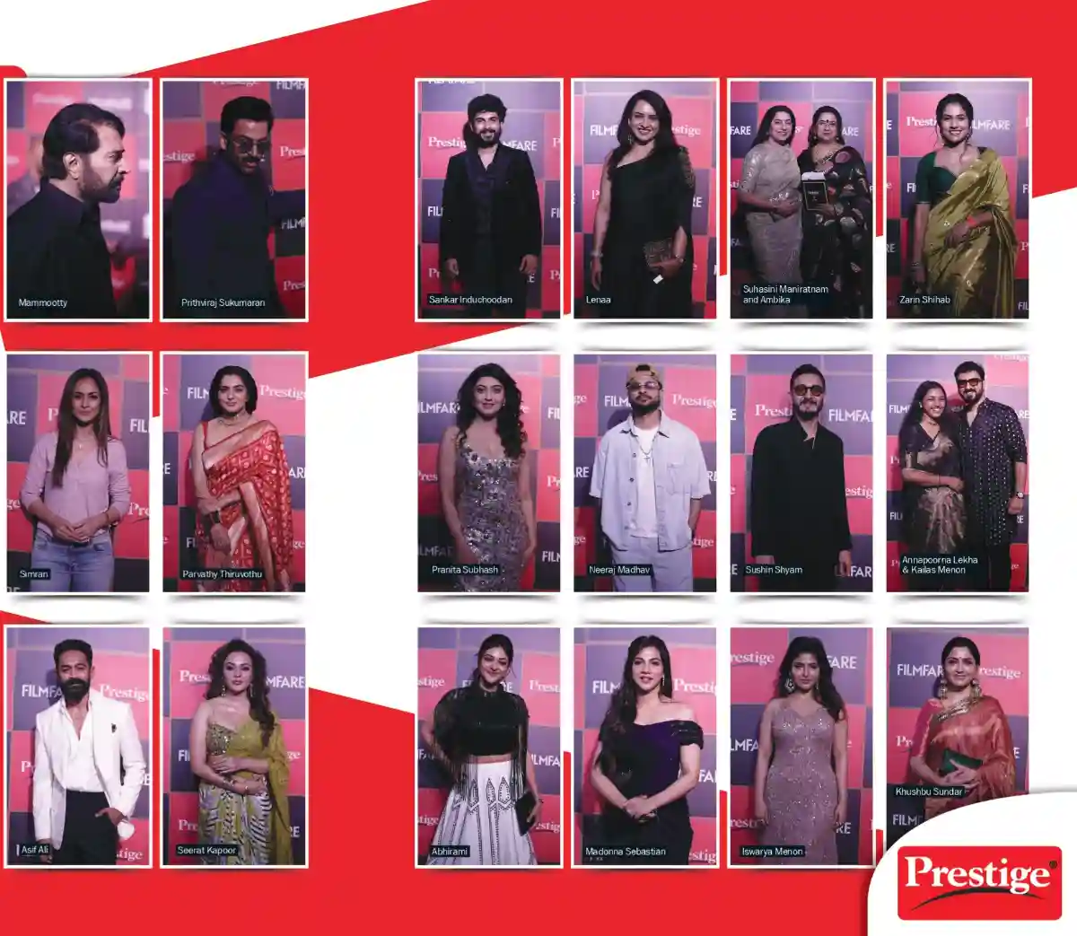 TTK Prestige Brings Kitchen Innovations into the Spotlight as ‘Co-Powered By’ Sponsor at Filmfare Awards South