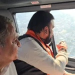 Bihar Chief Minister (CM) Samrat Choudhary on Tuesday conducted aerial survey of Vikramshila Setu over river Ganga