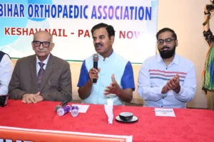  Bihar Orthopaedic Association 's Press conference in Patna. .