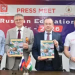 (L-R): Mr. Ravi Chandran. C, Mr. Valerii Khodzhaev, Mr. Alexander Dodonov, Dr. Berezhanskiy Pavel Viacheslavovich
