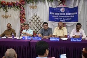 Bihar Table Tennis Association Holds Annual General Meeting in Patna
