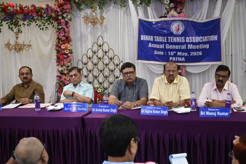 Bihar Table Tennis Association Holds Annual General Meeting in Patna