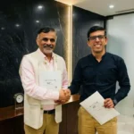 Vice Chancellor of Sushant University, Prof. (Dr.) Rakesh Ranjan with Piyush Nangru, Founder of Vedam School of Technology