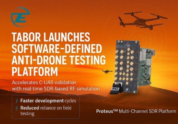 Tabor Redefines Anti-Drone Testing with Software-Defined SDR Platform