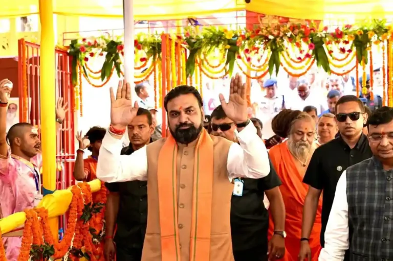 Bihar Chief Minister Samrat Choudhary inaugurated Mal Maas Mela in Rajgir on May 17, 2026.