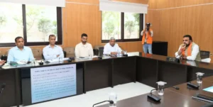 Bihar Chief Minister Samrat Choudhary chaired a high-level review meeting of Minor Water Resources Department in Patna.