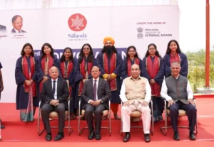 Nalanda University convocation.