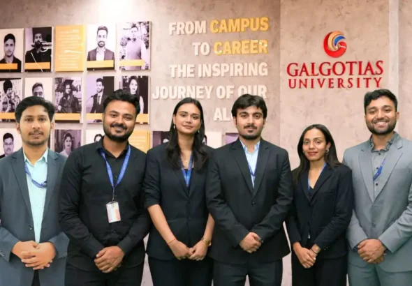 Two student-led teams from Galgotias University will represent India at the Global EDVentures Startup Competition 2026 in Hong Kong with education-tech innovations