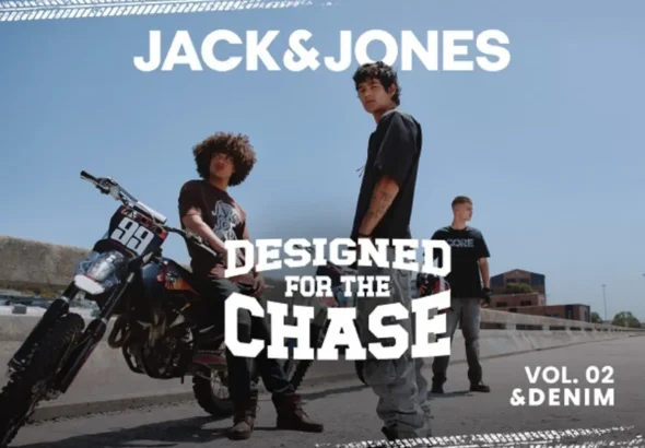 JACK&JONES blends sport, street and denim in new ‘Rush’ drop