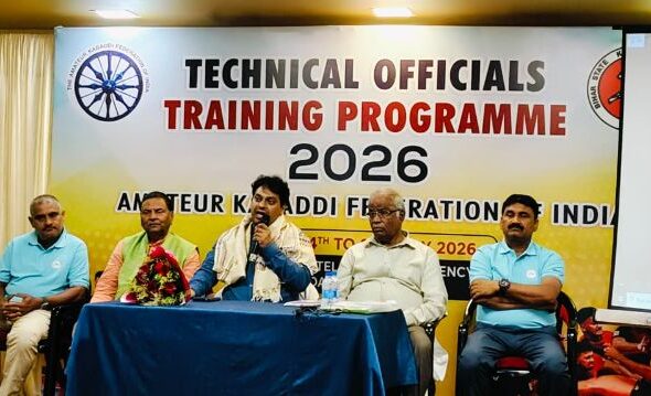 Technical officials training programme of AKFI being held in Patna.