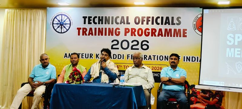 Technical officials training programme of AKFI being held in Patna.