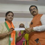 Former RJD Mahila Morcha president Ritu Jaiswal joined BJP in presence of Bihar BJP chief Sanjay Saraogi in Patna on May 26, 2026.