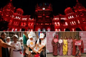 CSMT lights up red as Ujaas drives conversations on menstrual dignity, awareness and period equity on World Menstrual Hygiene day 2026