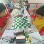 Devansh Keshri (Yellow T Shirt) Takes Sole Lead in Bihar U-13 Chess Championship