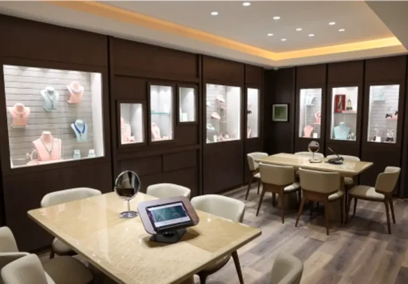 Kirtilals refined Signature Lounge at Crosscut Road, Coimbatore