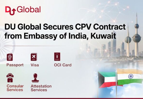 Dudigital Global Limited Secures CPV Services Contract from Embassy of India, Kuwait