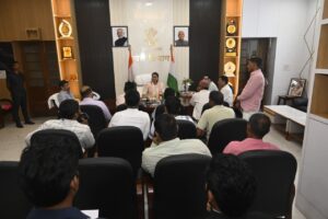 Bihar Sports Minister Shreyasi Singh held a review meeting of the department in Patna on May 11, 2026. 