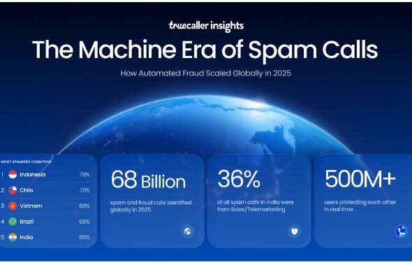 Truecaller reveals global spam report 2025
