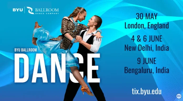 BYU Ballroom Dance Company brings its elite performances to New Delhi and Bengaluru this June​