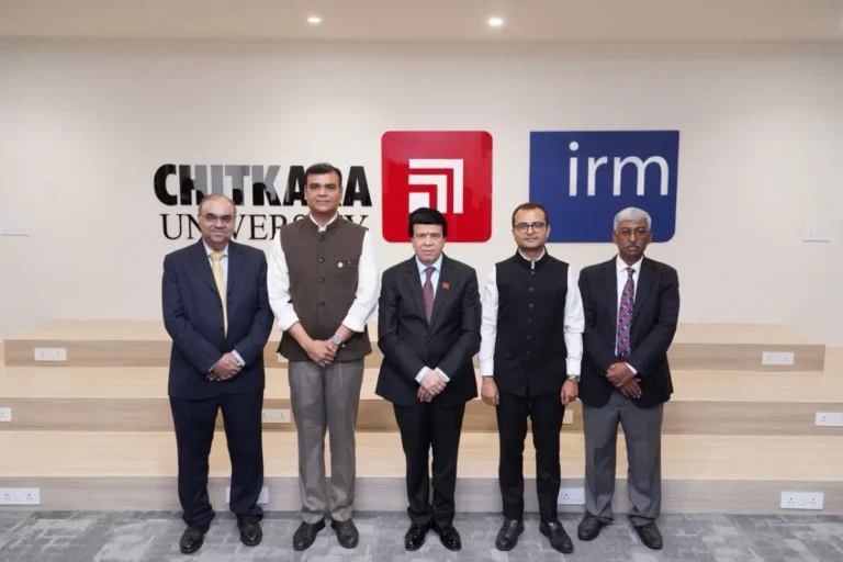 First in North: Chitkara University launches first ever Centre of Excellence in Enterprise Risk Management in collaboration with IRM