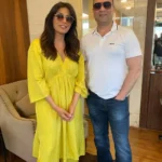 Brand Ambassador of International Property Expo - Chitrangada Singh with Group CEO & MD NKN Media Mr. Abdul Majid Khan