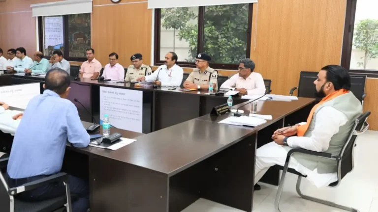 Bihar CM Samrat Choudhary holds a high-level meeting on NEET 2026 in Patna on June 5, 2026.