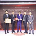 Dr. A. Ramamurthy, Founder of Regenix Group of Companies, celebrated with his team at the Pharma Leaders Healthcare Super Brand Awards 2026