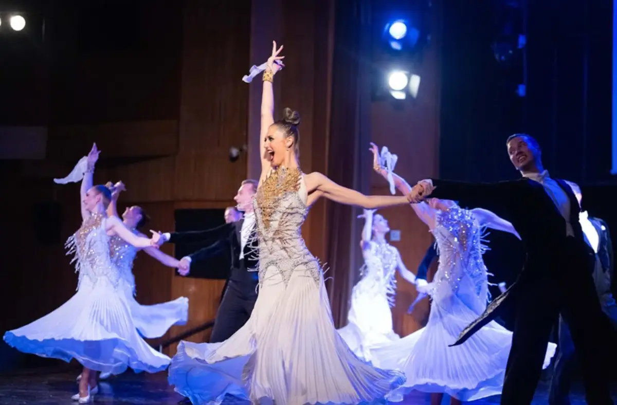 Audiences in New Delhi and Bengaluru were mesmerized by the elegance and precision of the BYU Ballroom Dance Company's performances