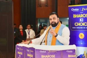 Bihar CM Samrat Choudhary addressed the 11th edition of ‘Bharose Ki Choice – Patna Edition’, organised by Zee Business at Bapu Sabhagar in Patna on June 13, 2026.