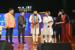 Bihar CM Samrat Choudhary inaugurated a function organised by Z Business in Patna on June 13, 2026.