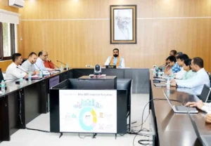 Bihar Chief Minister Samrat Choudhary chaired a high-level review meeting of the Water Resources Department in Patna on June 13, 2026.