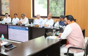 Bihar Chief Minister Samrat Choudhary chaired a review meeting of the Tourism Department in Patna on June 14, 2026.  