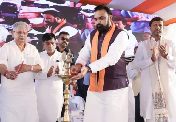 Bihar Chief Minister Samrat Choudhary and Union Minister for Panchayati Raj and Fisheries, Animal Husbandry and Dairying Rajiv Ranjan Singh aka Lalan Singh jointly inaugurated the regional office of the National Fisheries Development Board (NFDB) in Patna on June 15, 2026.