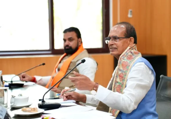 Bihar Chief Minister Samrat Choudhary and Union Agriculture Minister Shivraj Singh Chouhan held a high-level meeting in Patna on June 17, 2026.