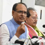Union Agriculture Minister Shivraj Singh Chouhan addressing a press conference in Patna on June 17, 2026.