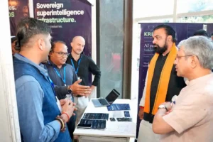 Bihar Chief Minister Samrat Choudhary and Union Minister Ashwini Vaishnaw visited various start-up stalls in Patna on June 19, 2026.