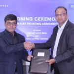 The MoU was signed by Mr. Tapan Ghosh, CEO of VinFast India, along with Mr. Narendra Kamath, COO – SME Finance, Tata Capital in Gurugram